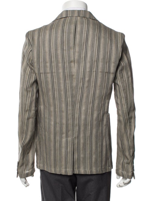 Marciano Linen Striped Blazer