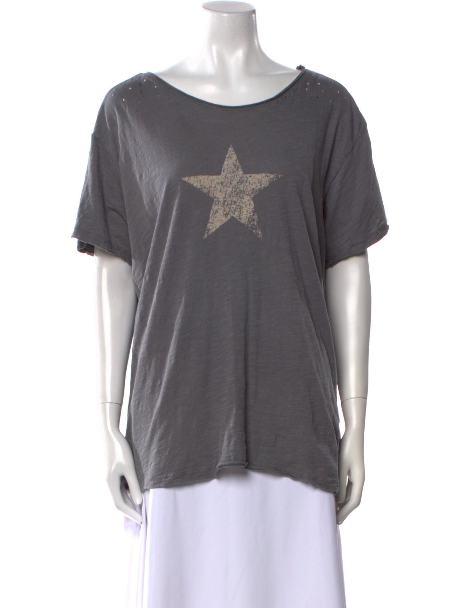 Magnolia Pearl Graphic Print Scoop Neck T-Shirt