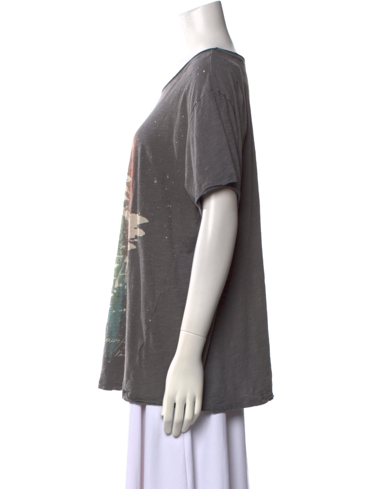 Magnolia Pearl Graphic Print Scoop Neck T-Shirt