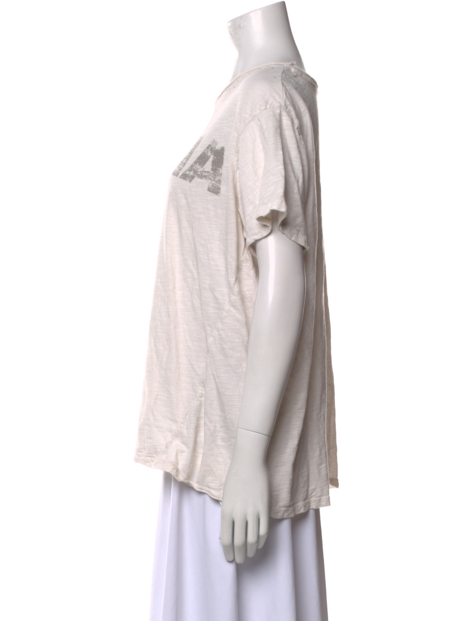 Magnolia Pearl Graphic Print Scoop Neck T-Shirt