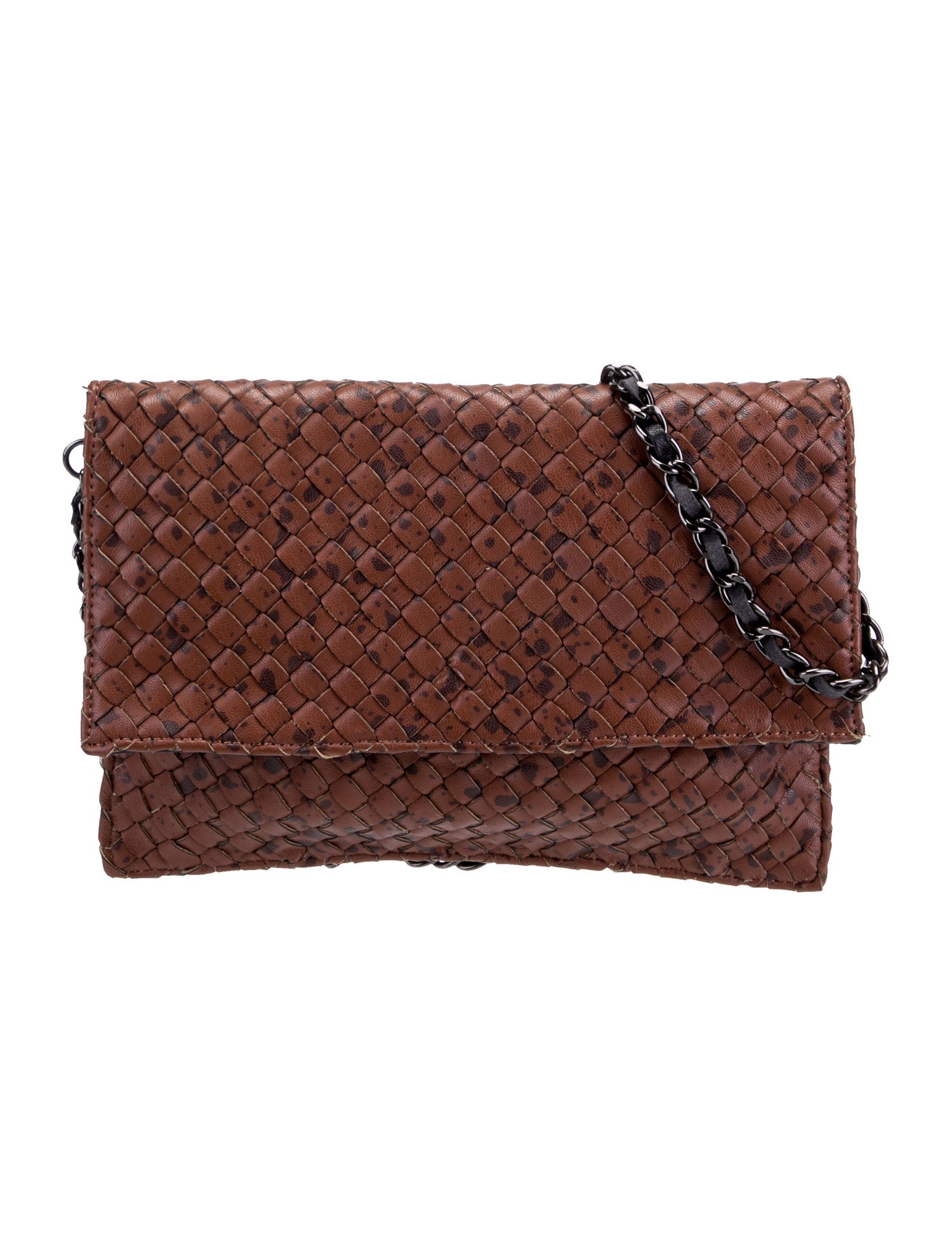 Naghedi Leather Evening Bag