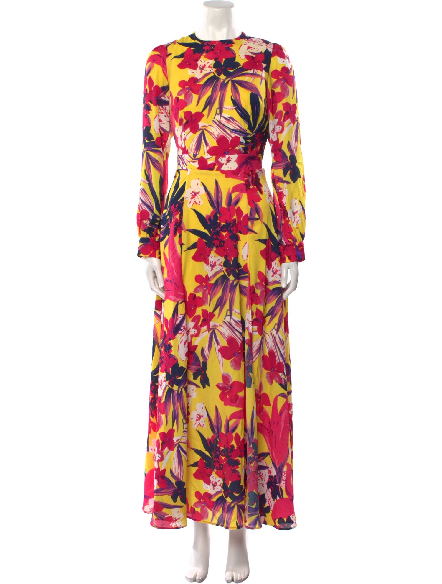 Nadine Merabi Floral Print Knee-Length Dress