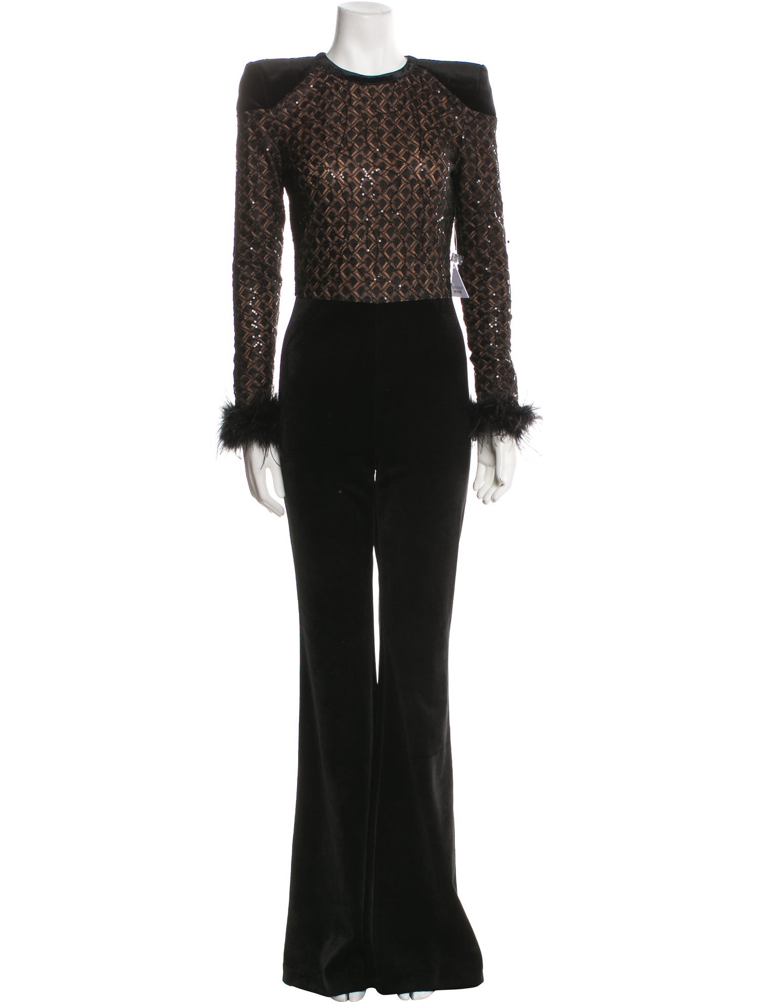 Nadine Merabi Scoop Neck Jumpsuit w/ Tags