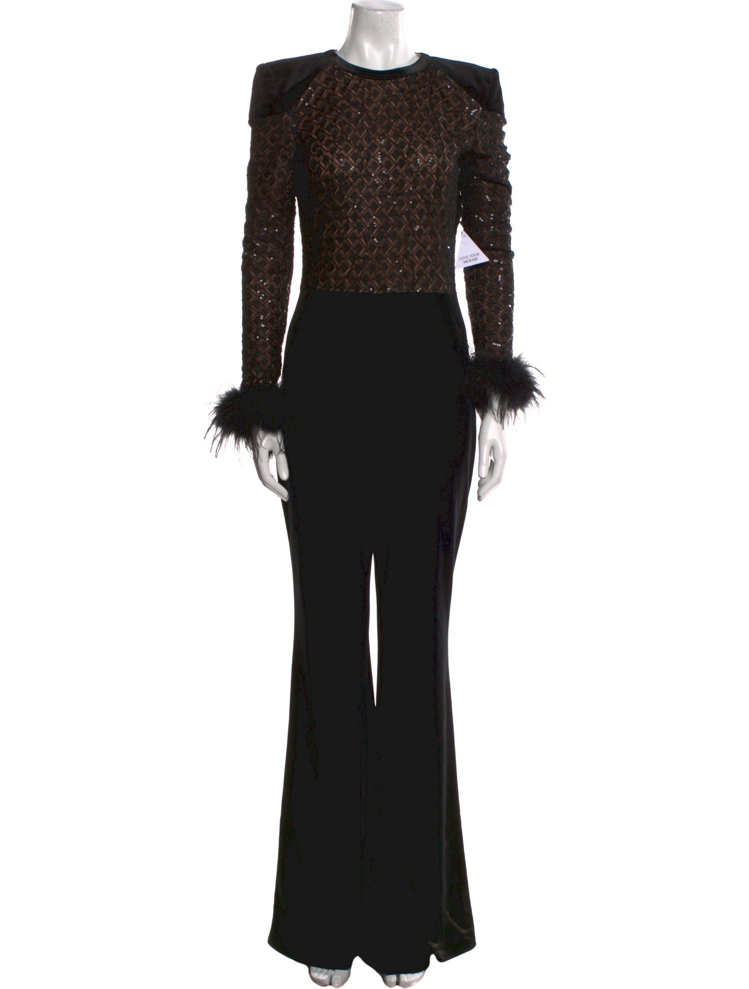 Nadine Merabi Crew Neck Jumpsuit