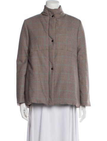 niu Jackets Plaid Print Blazer XS