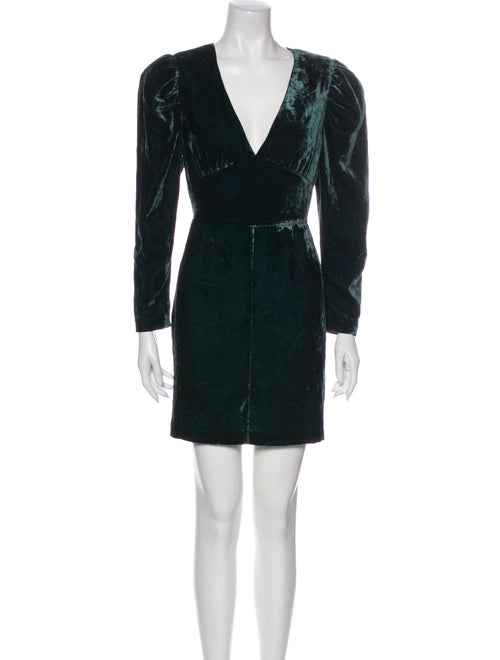 Paige black label V-Neck Mini Dress black