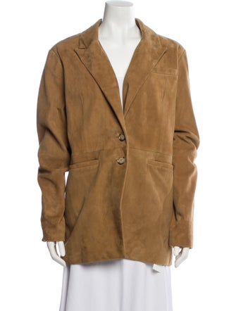 Paige black label Leather Blazer