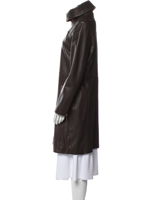 Pasha & Jo Leather Coat