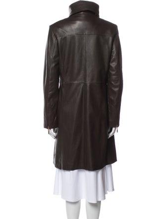 Pasha & Jo Leather Coat