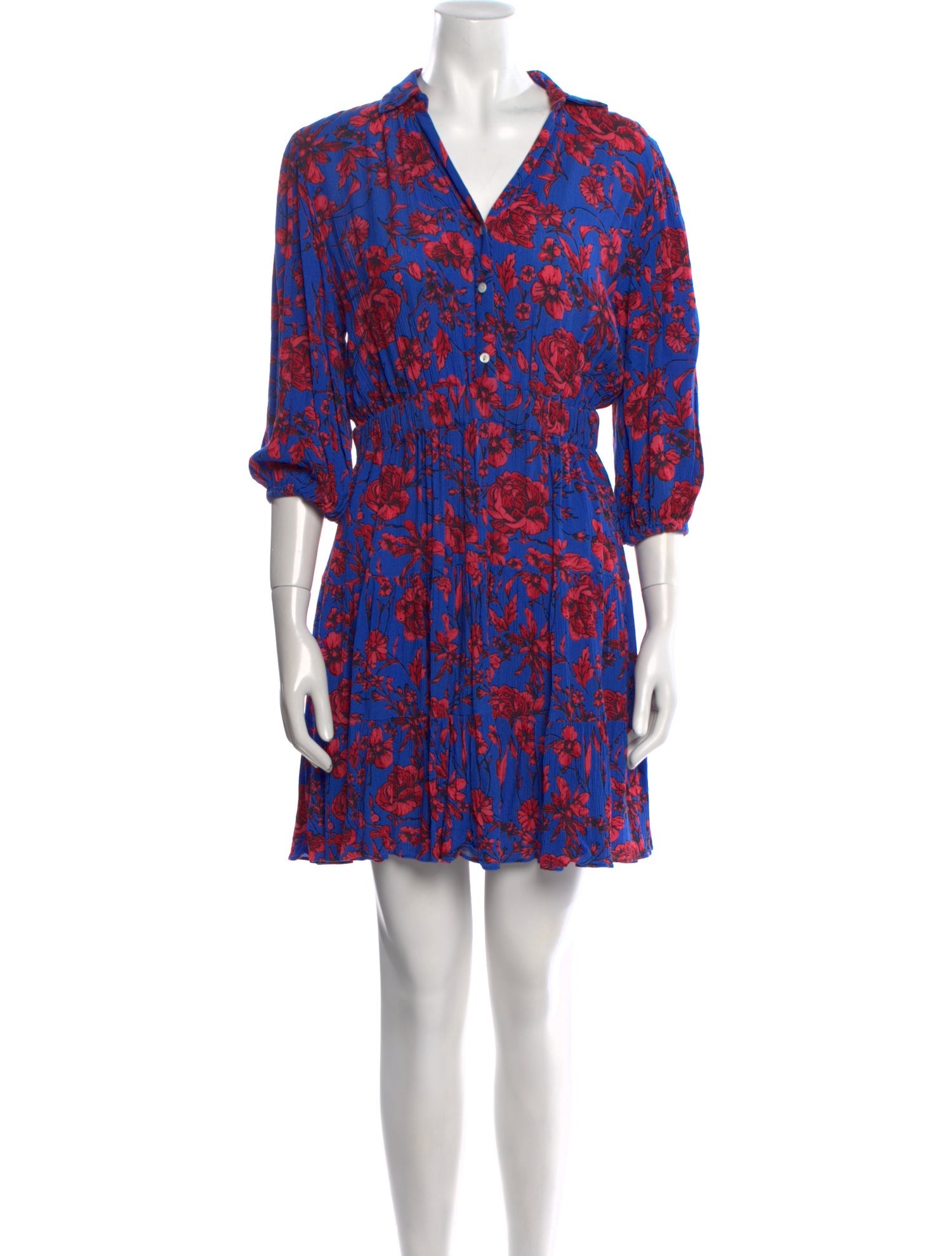 Playa Lucila Floral Print Mini Dress