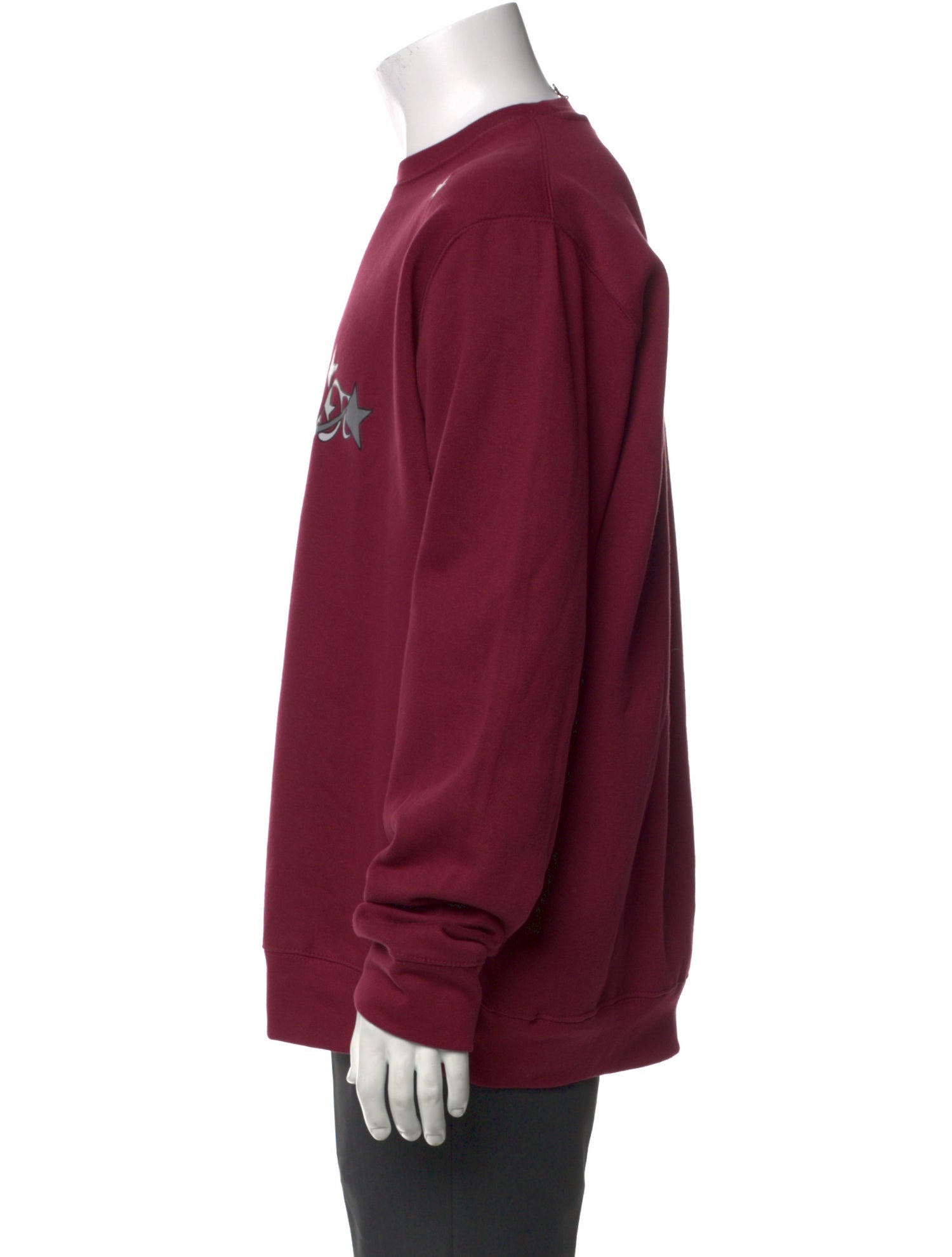 The Editor Graphic Print Crew Neck Pullover