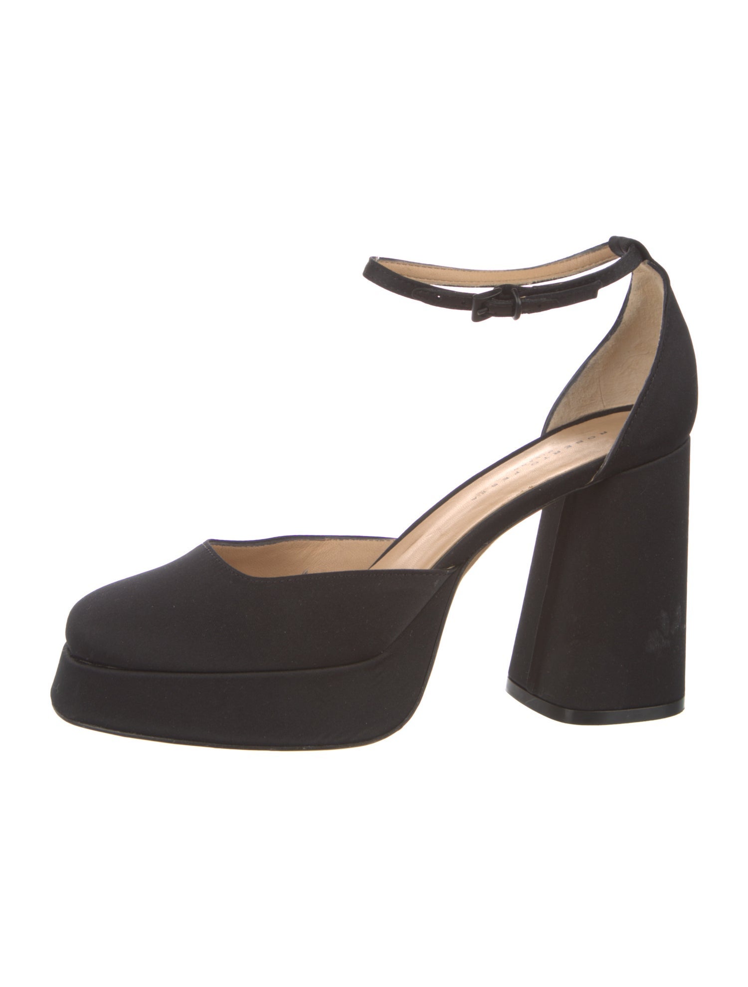 Roberto Festa Satin D'Orsay Pumps