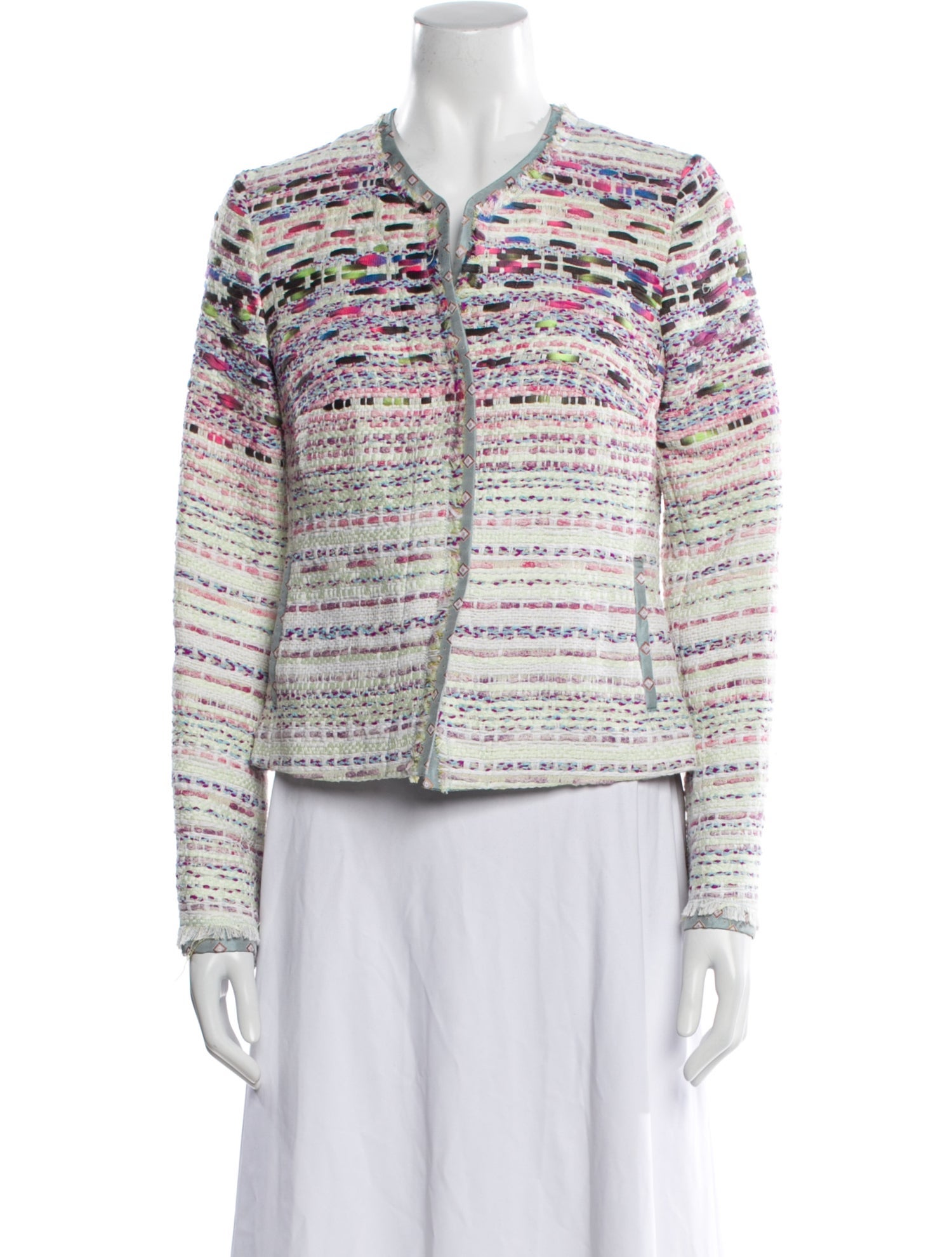 RIANI Tweed Pattern Evening Jacket