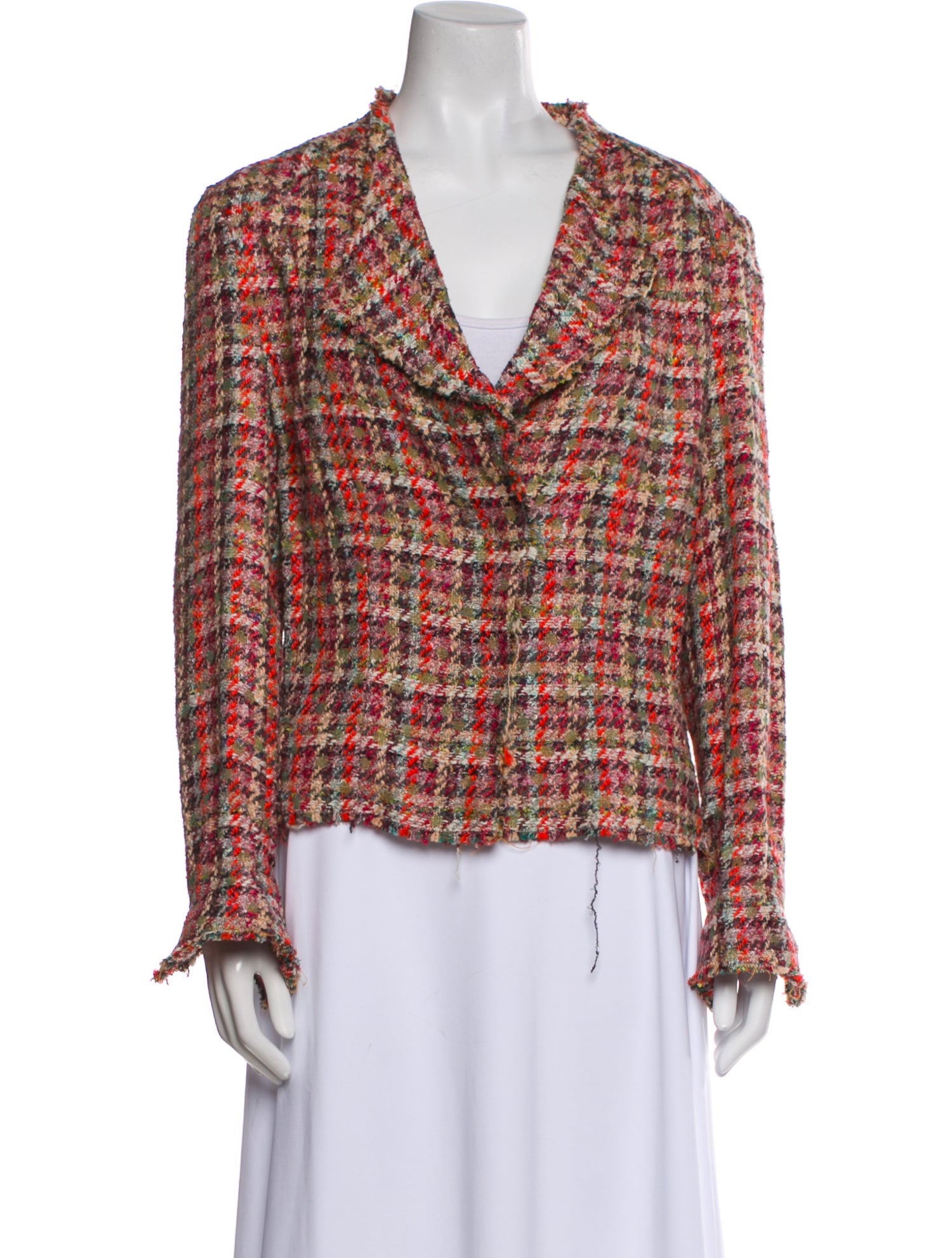 RIANI Plaid Print Blazer