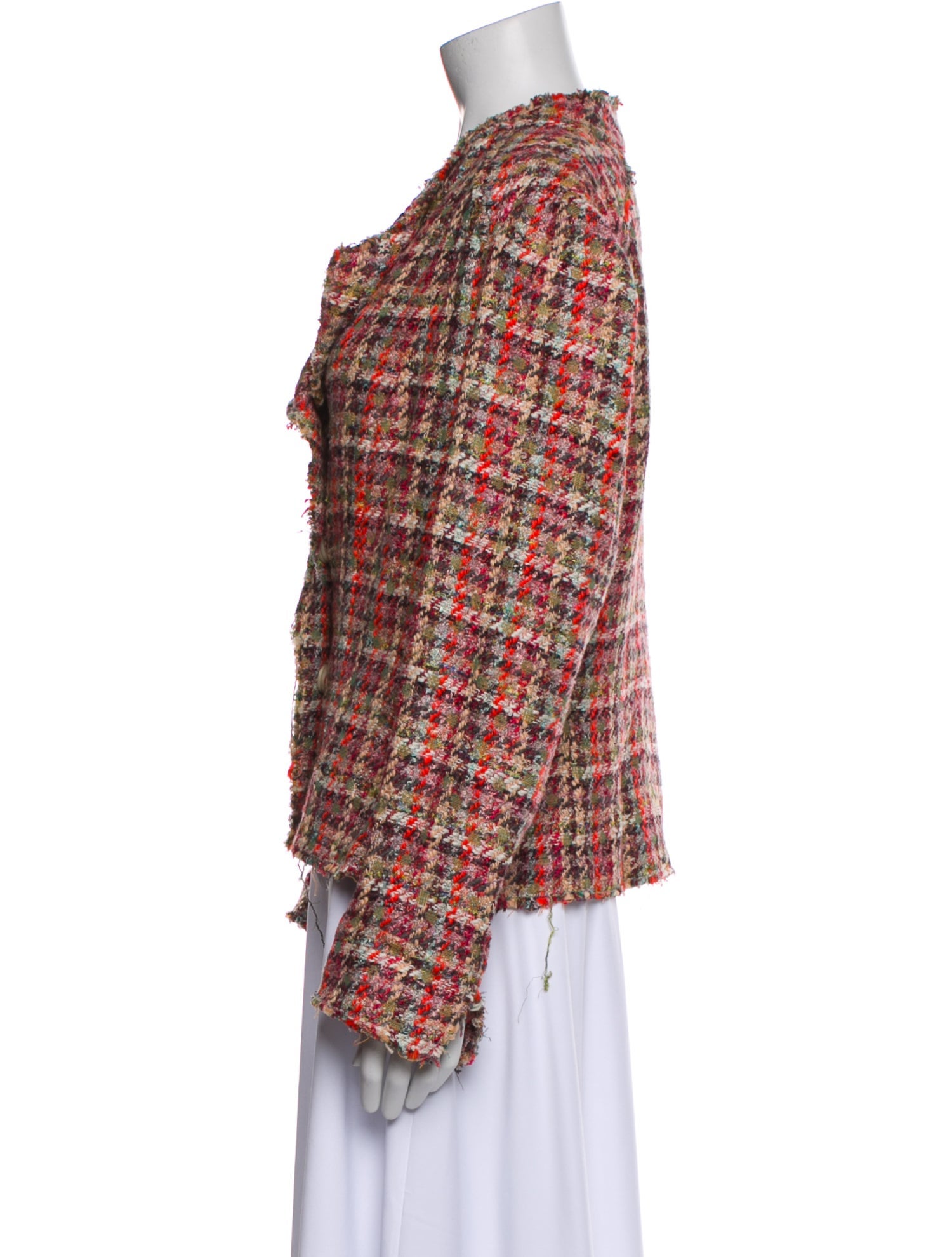 RIANI Plaid Print Blazer