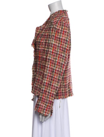 RIANI Plaid Print Blazer