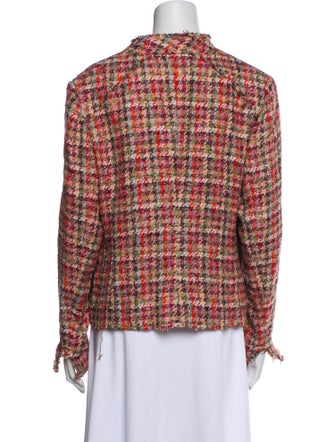 RIANI Plaid Print Blazer