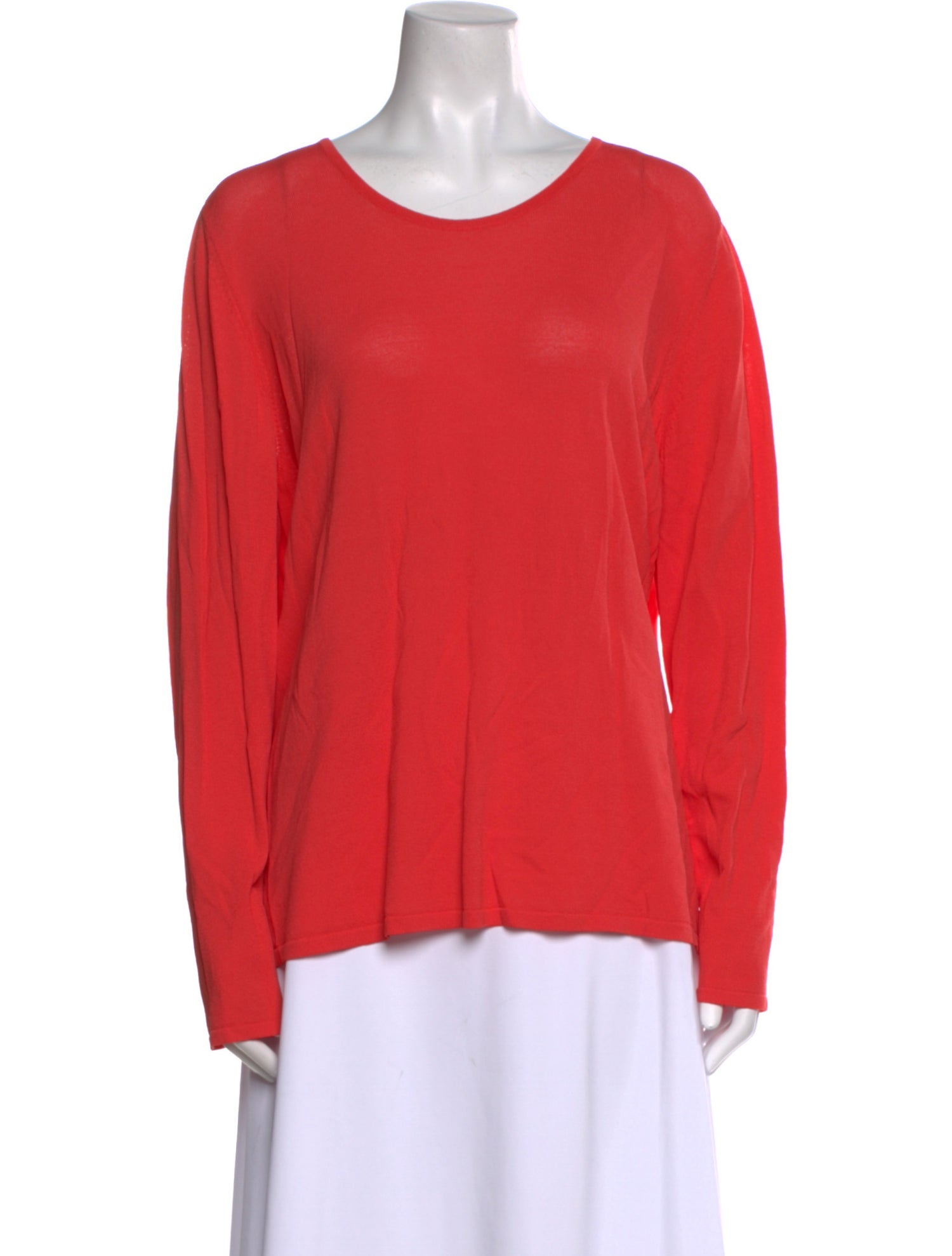 RIANI Scoop Neck Long Sleeve Top