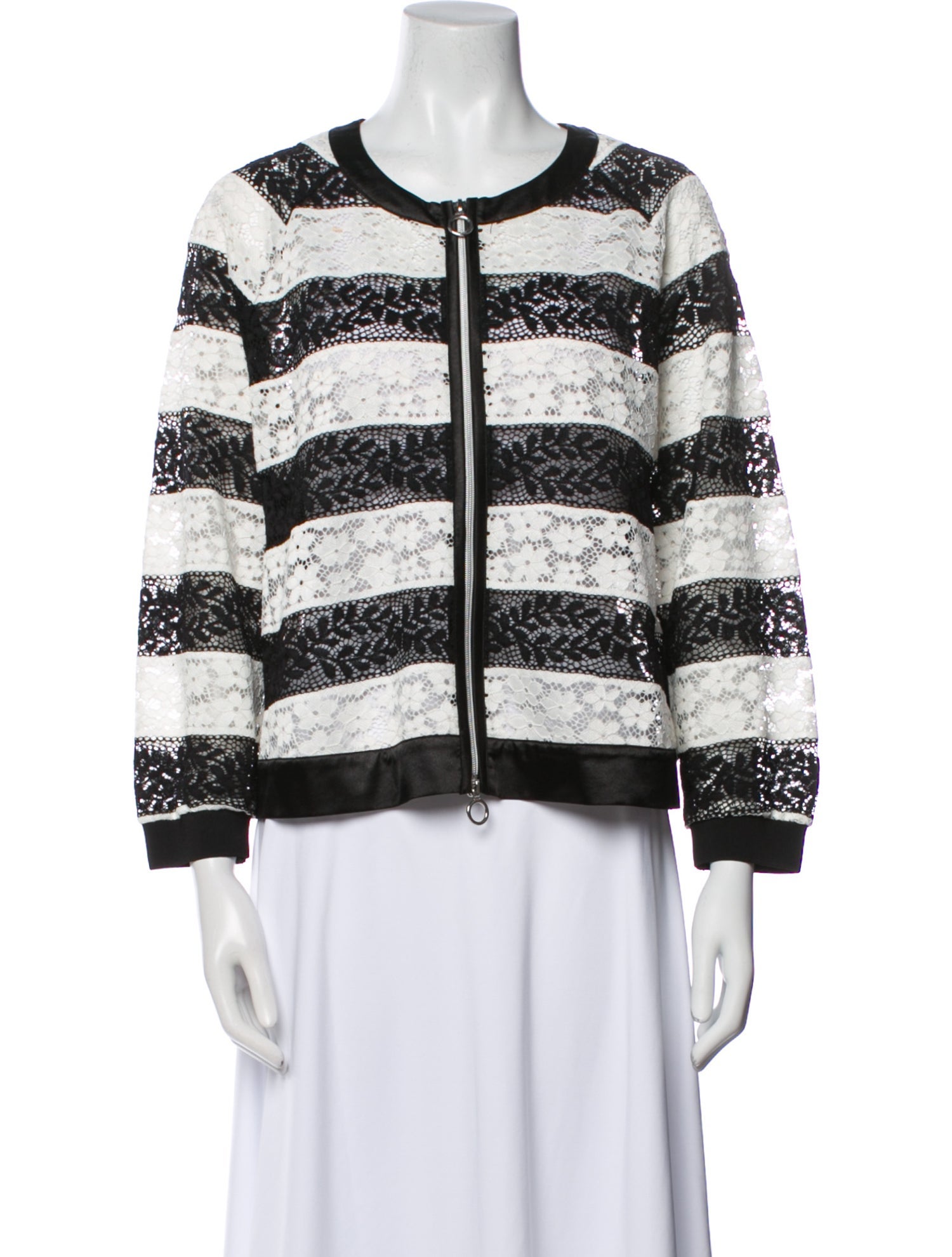 RIANI Striped Evening Jacket