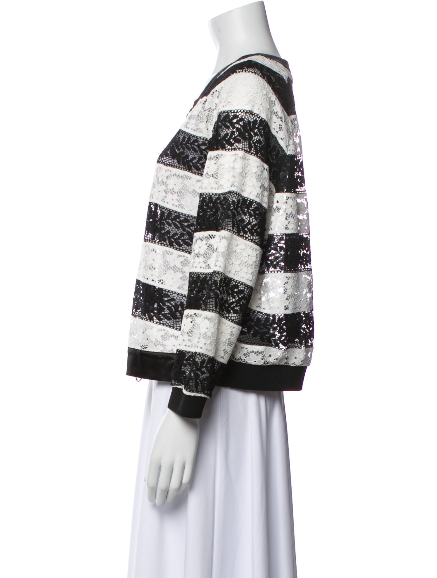 RIANI Striped Evening Jacket