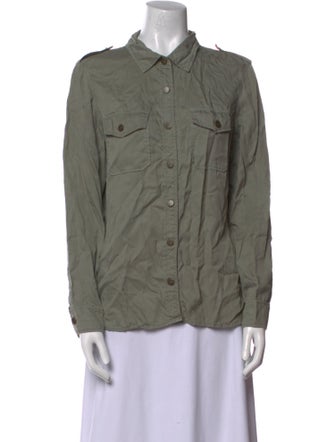 Reiko Long Sleeve Button-Up Top