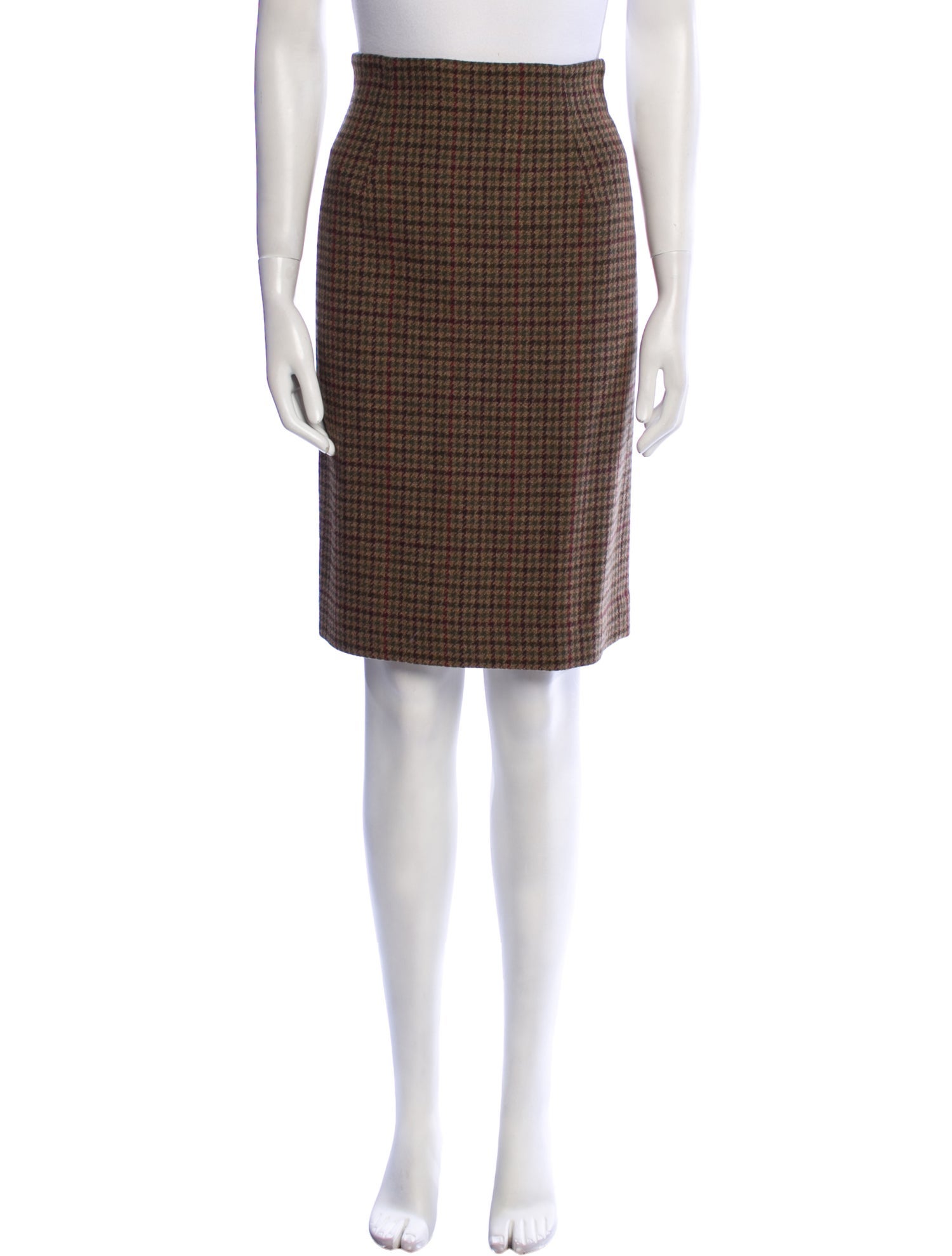 Ralph Ralph Lauren Wool Knee-Length Skirt