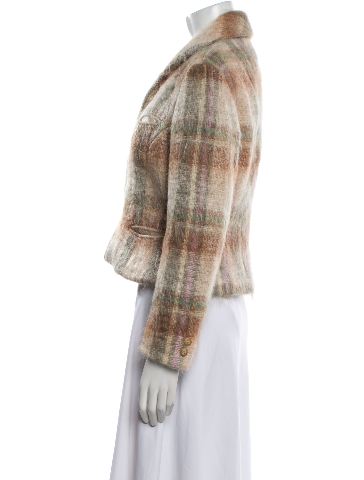 Ralph Ralph Lauren Vintage 1990's Faux Fur Jacket