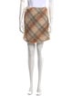 Ralph Ralph Lauren Plaid Print Mini Skirt