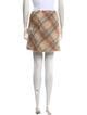 Ralph Ralph Lauren Plaid Print Mini Skirt