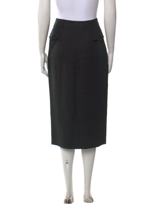 Ralph Ralph Lauren Linen Midi Length Skirt