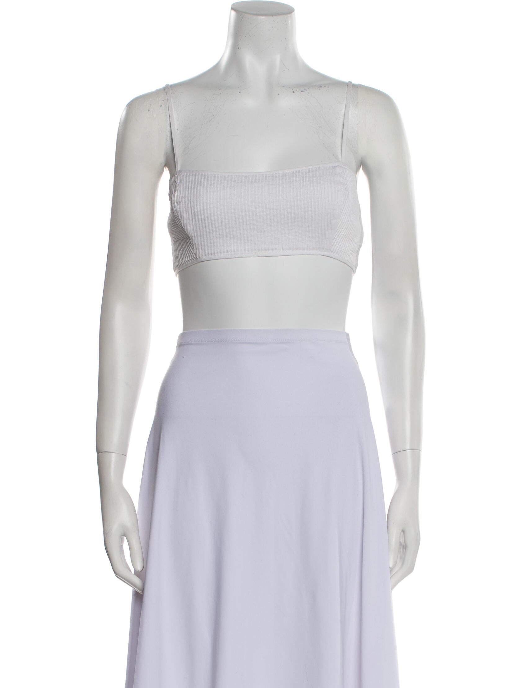 SIR. Square Neckline Sleeveless Crop Top