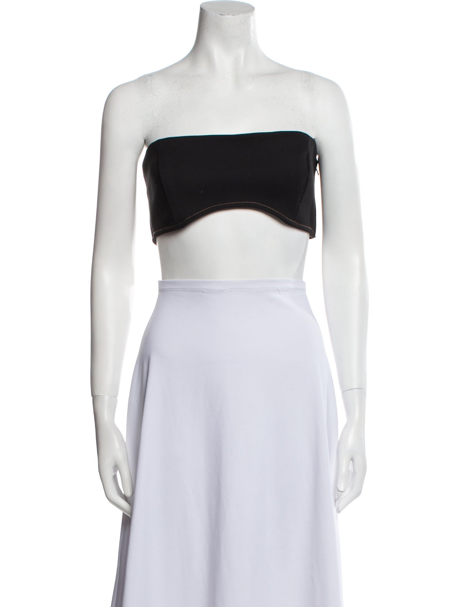 SIR. Strapless Crop Top