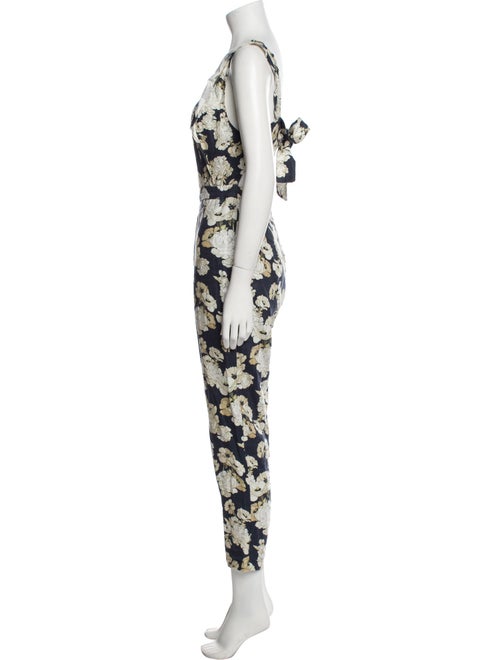 SIR. Linen Floral Print Jumpsuit