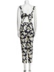 SIR. Linen Floral Print Jumpsuit