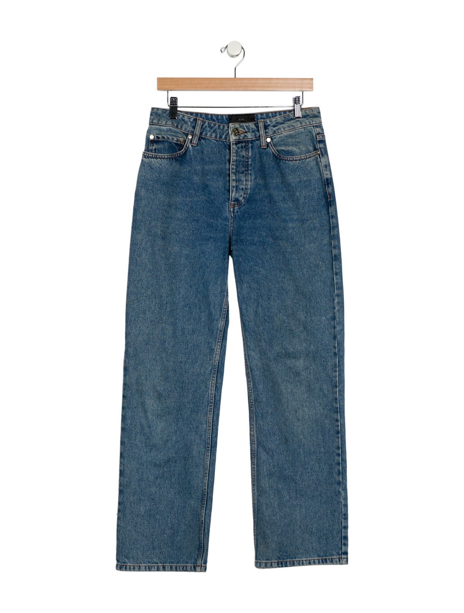 SIR. Mid-Rise Wide Leg Jeans