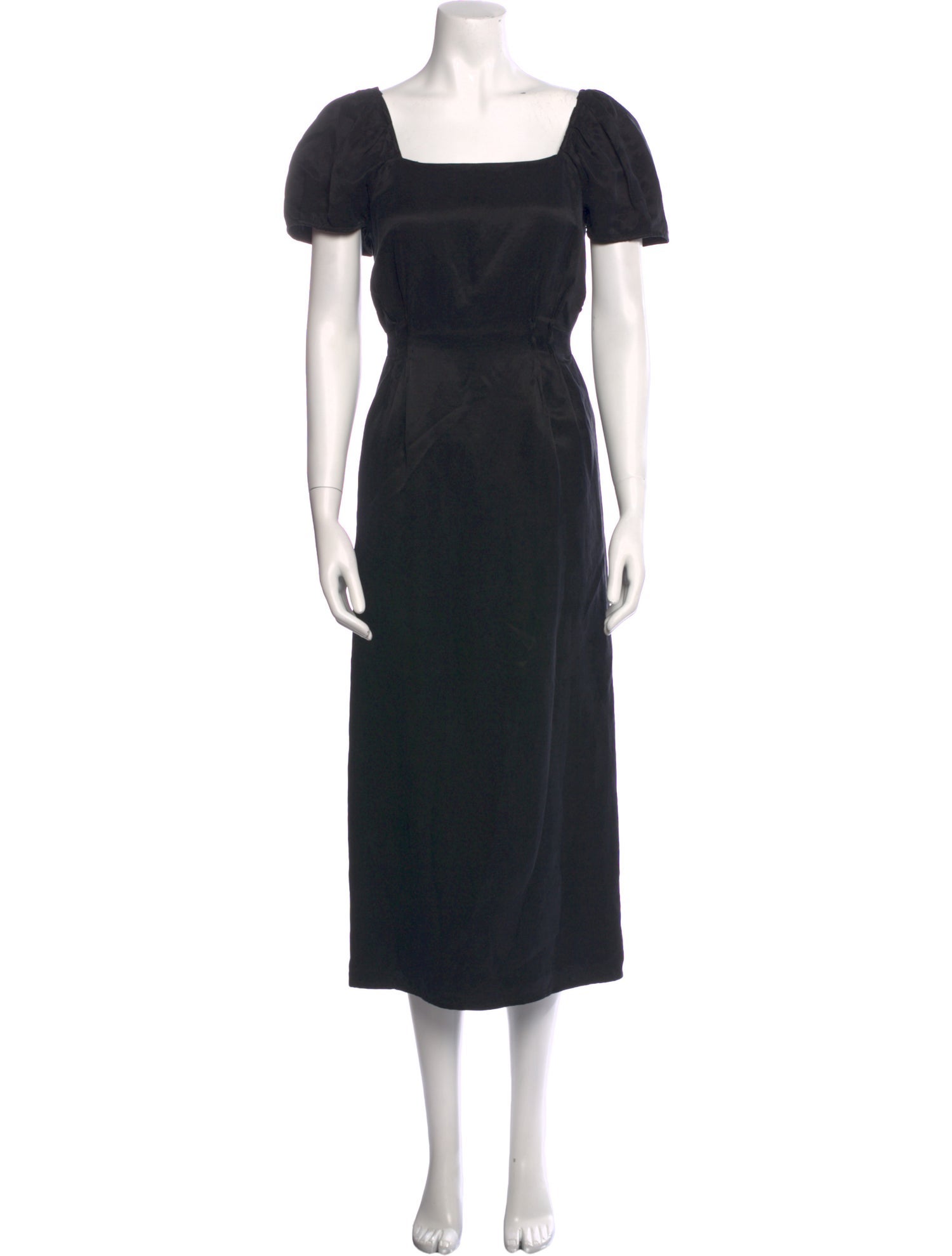 SIR. Linen Midi Length Dress