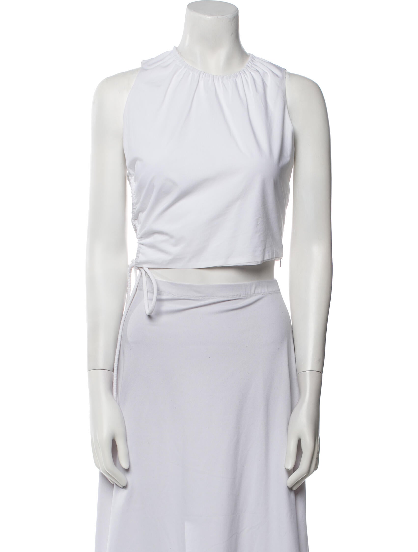 SIR. Halterneck Sleeveless Crop Top