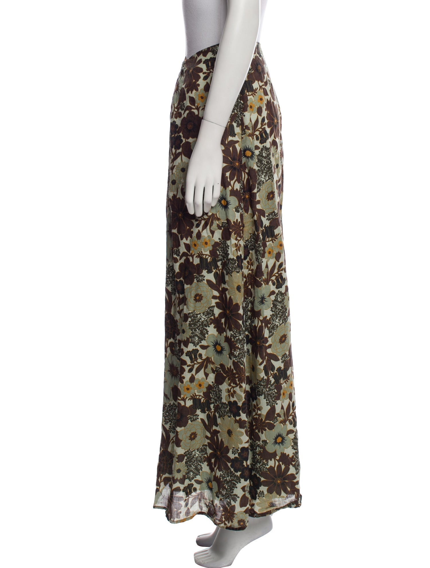 SIR. Floral Print Long Skirt