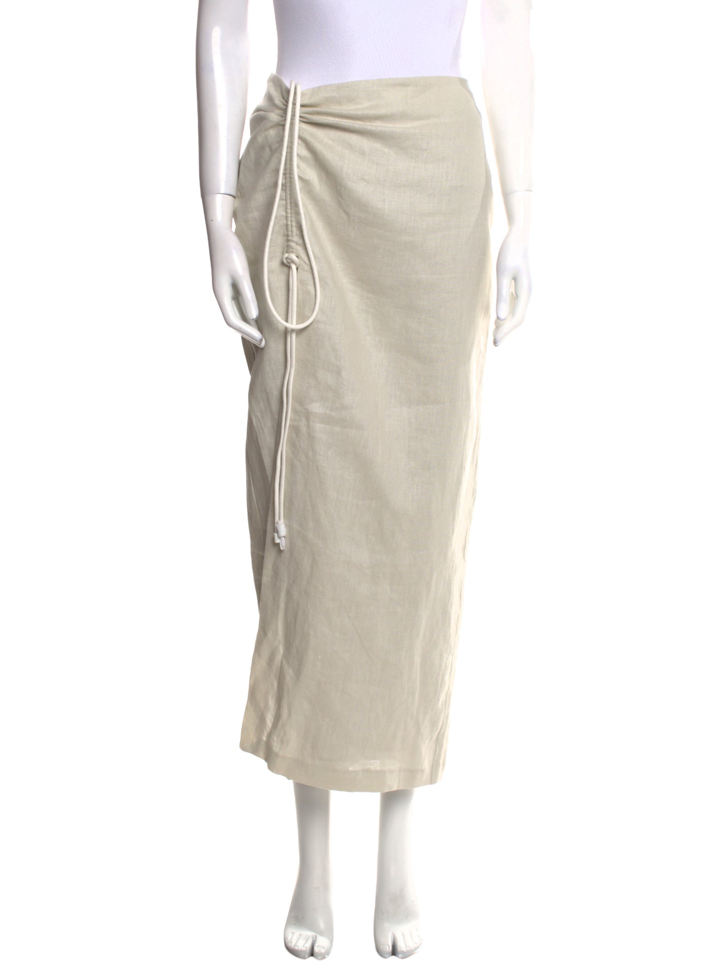 SIR. Linen Midi Length Skirt