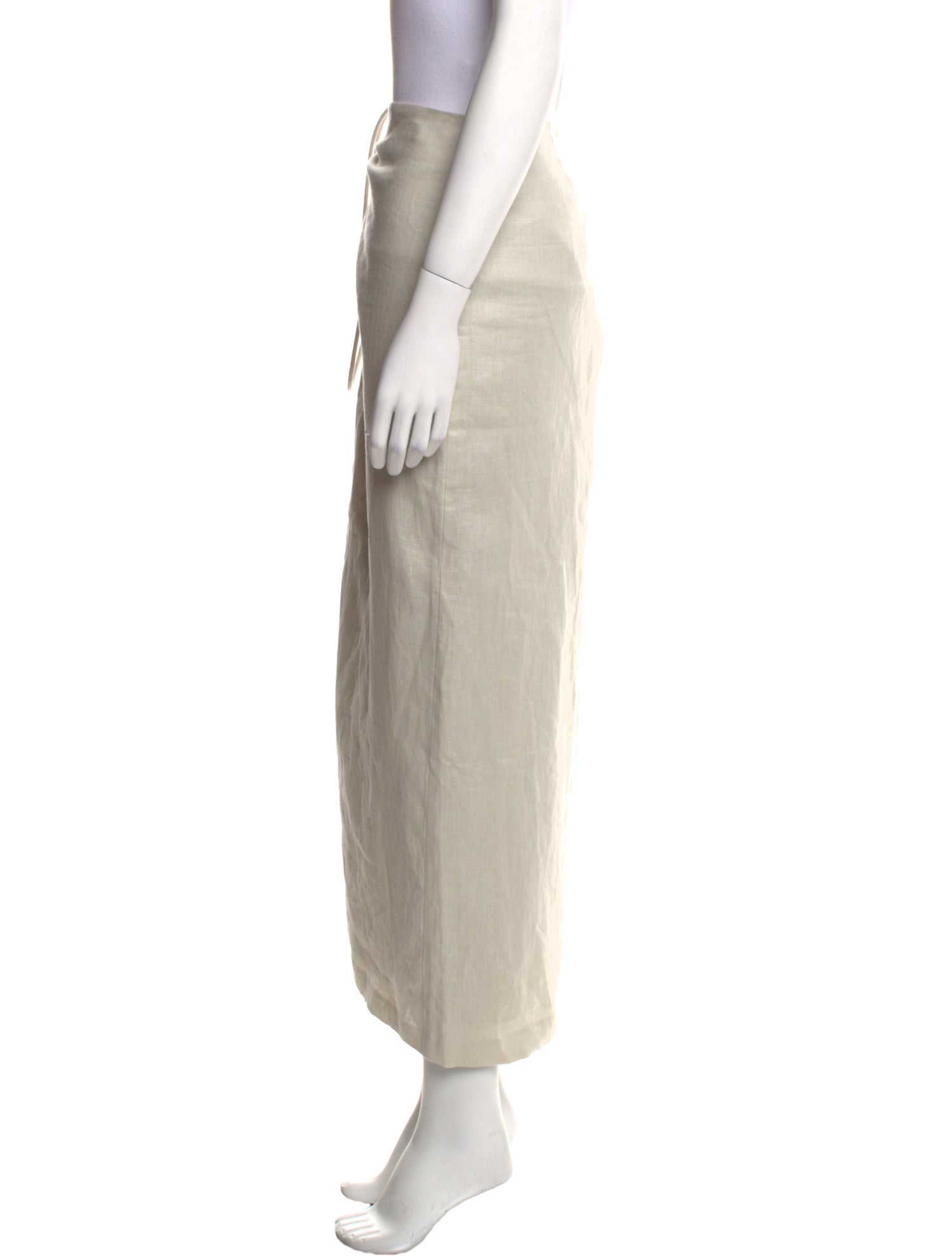 SIR. Linen Midi Length Skirt