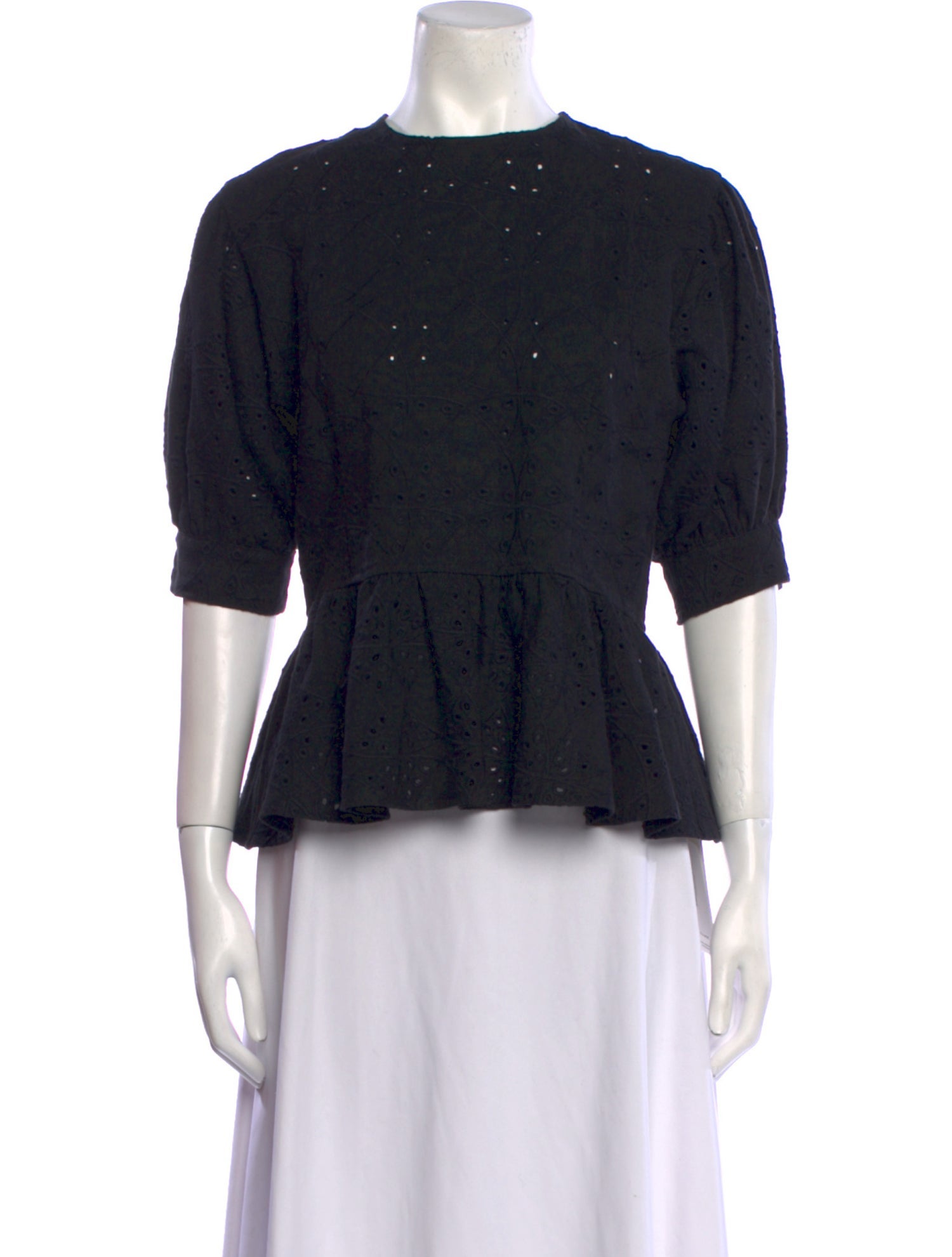 SIR. Linen Mock Neck Blouse