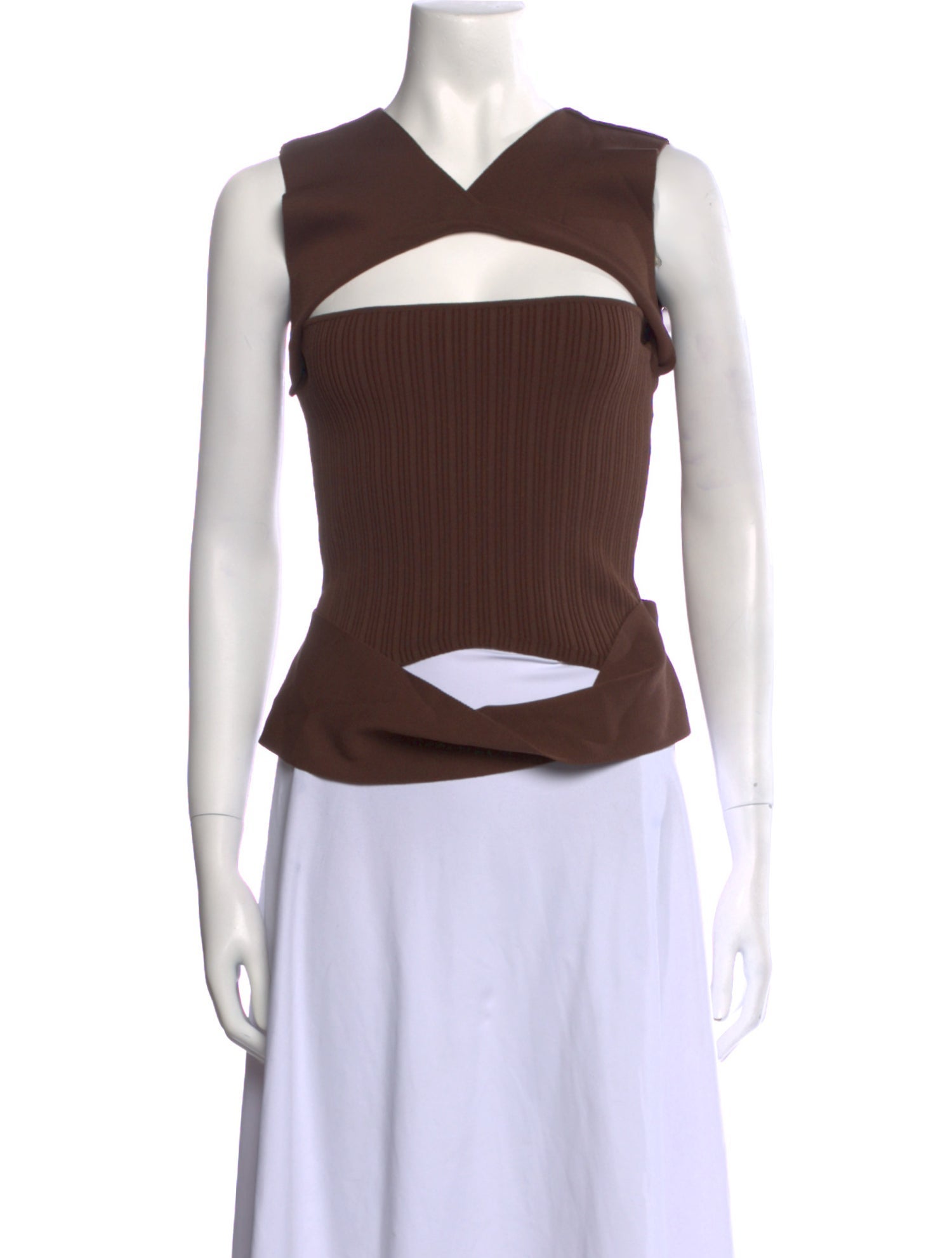 SIR. Strapless Crop Top