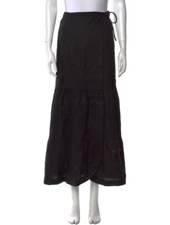 SIR. Linen Midi Length Skirt