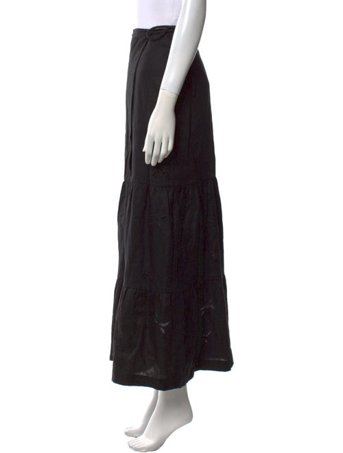 SIR. Linen Midi Length Skirt