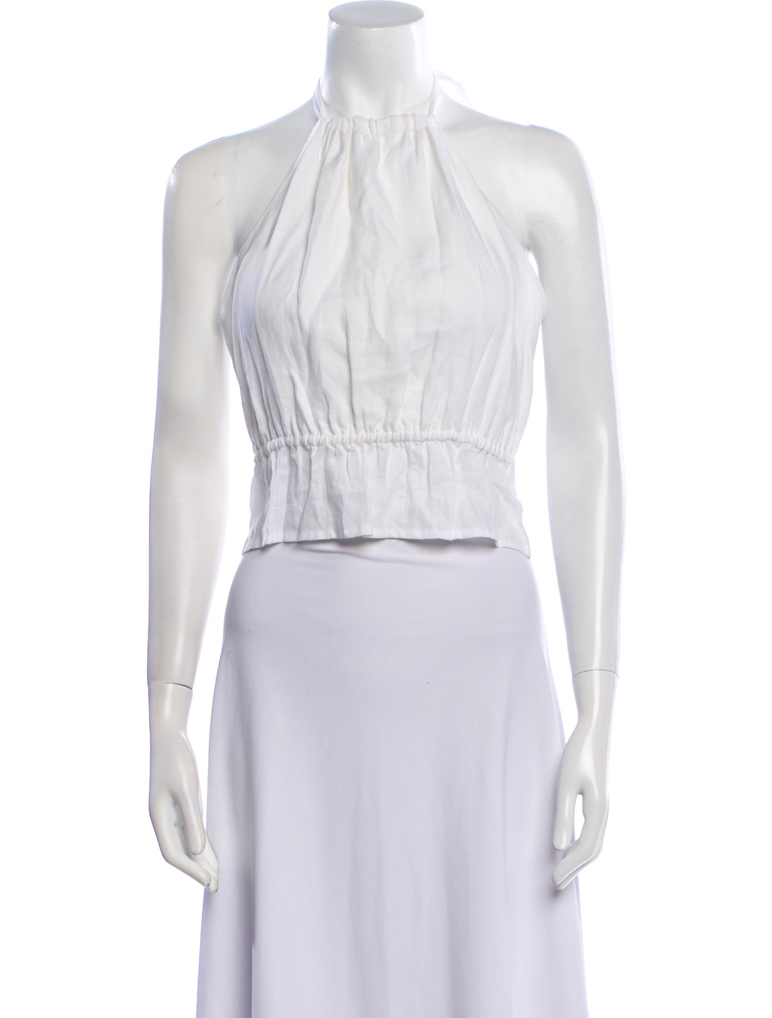 SIR. Halterneck Sleeveless Crop Top