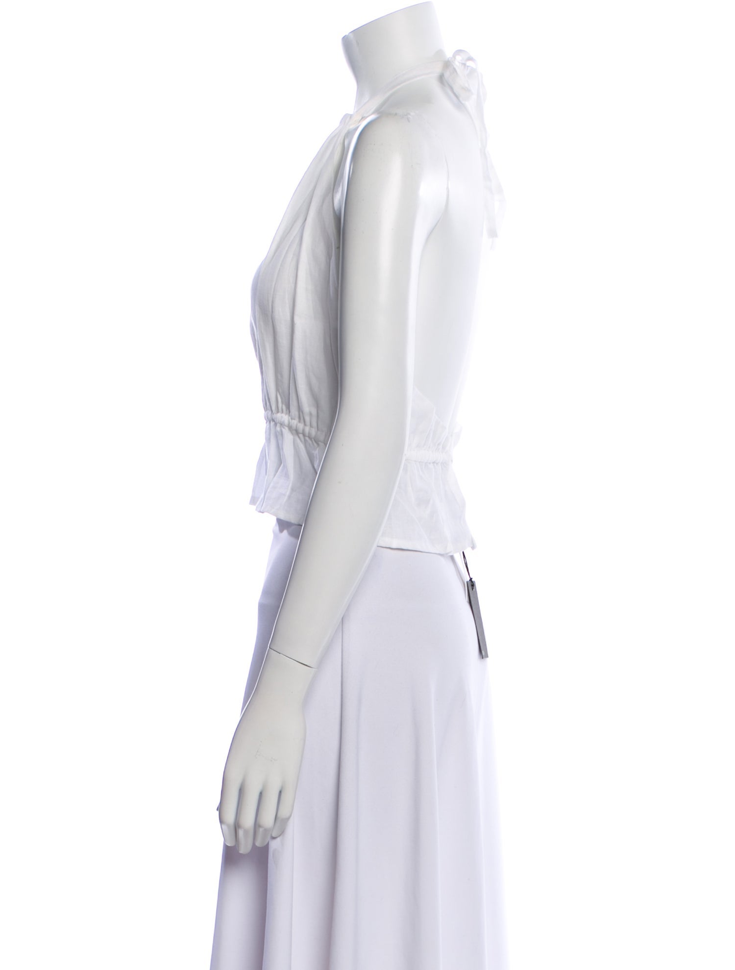 SIR. Halterneck Sleeveless Crop Top