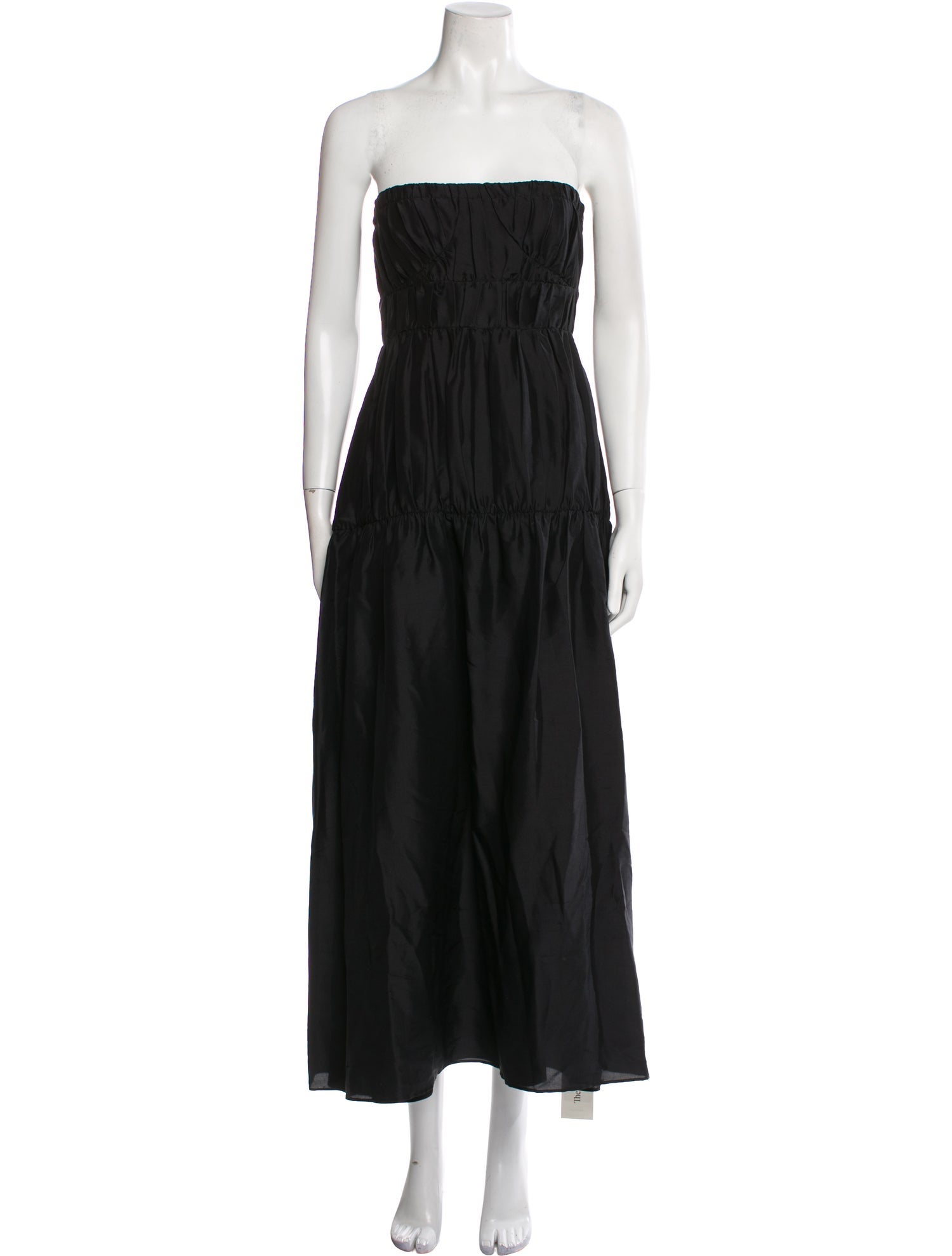 SIR. Silk Midi Length Dress