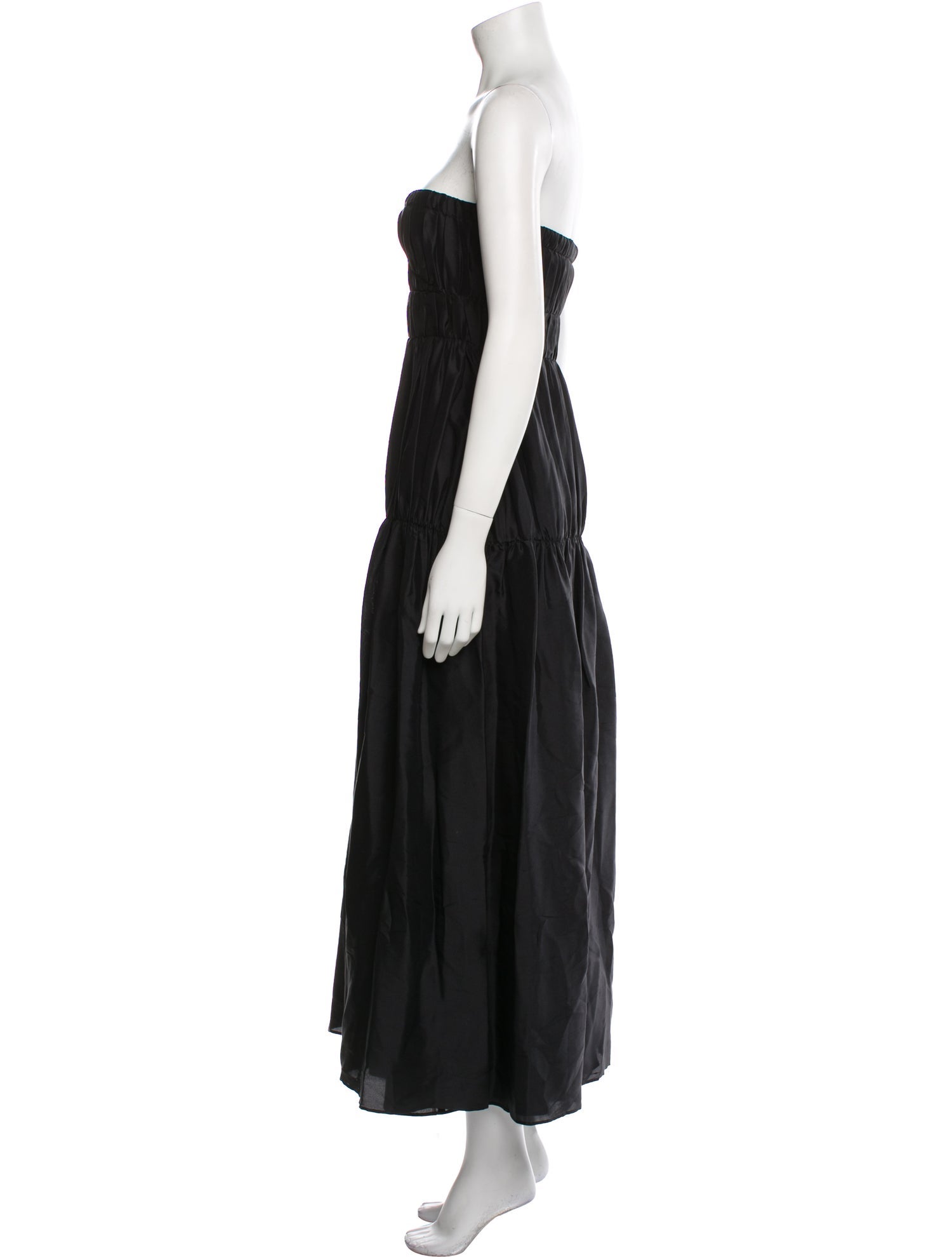 SIR. Silk Midi Length Dress