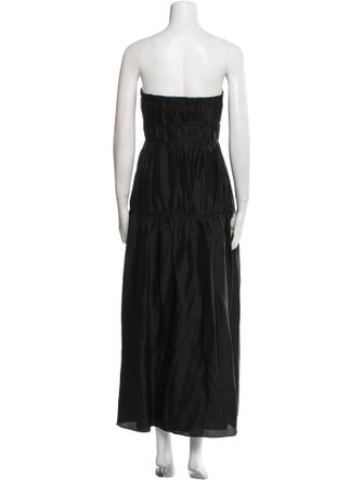 SIR. Silk Midi Length Dress