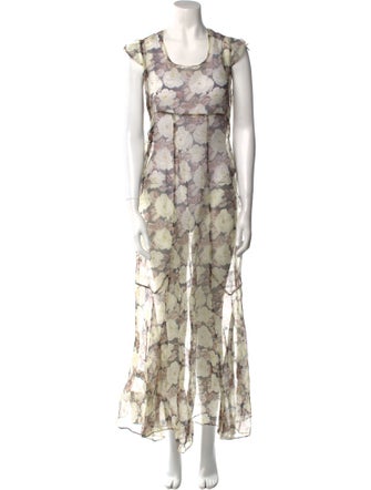 SIR. Silk Long Dress